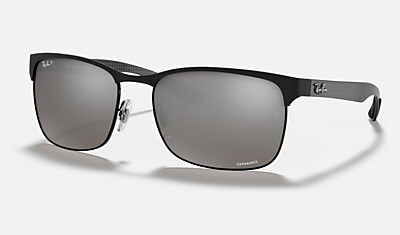 RB8319CH CHROMANCE Sunglasses in Gunmetal and Blue - RB8319CH