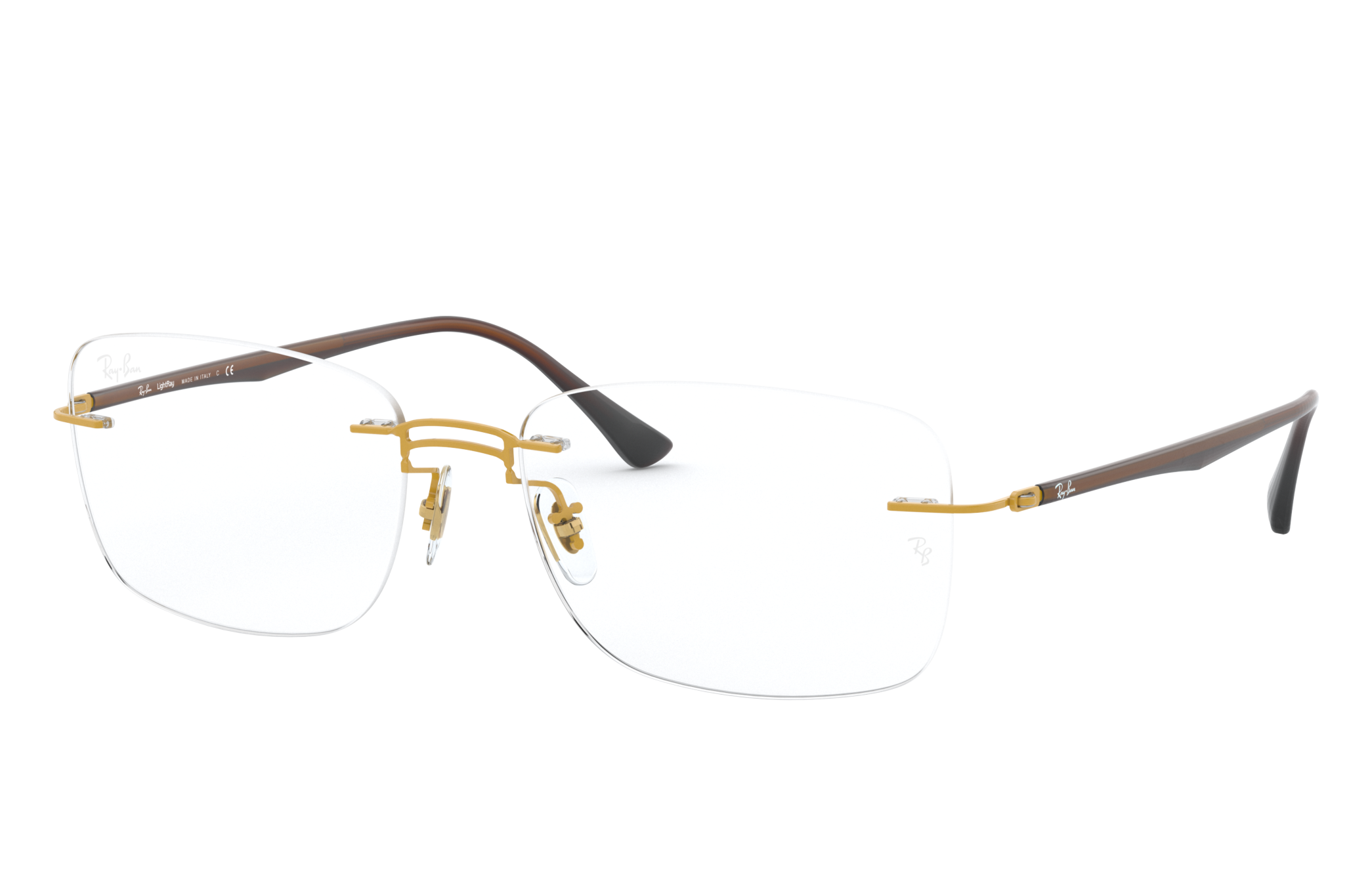 ray ban eyeglasses gold