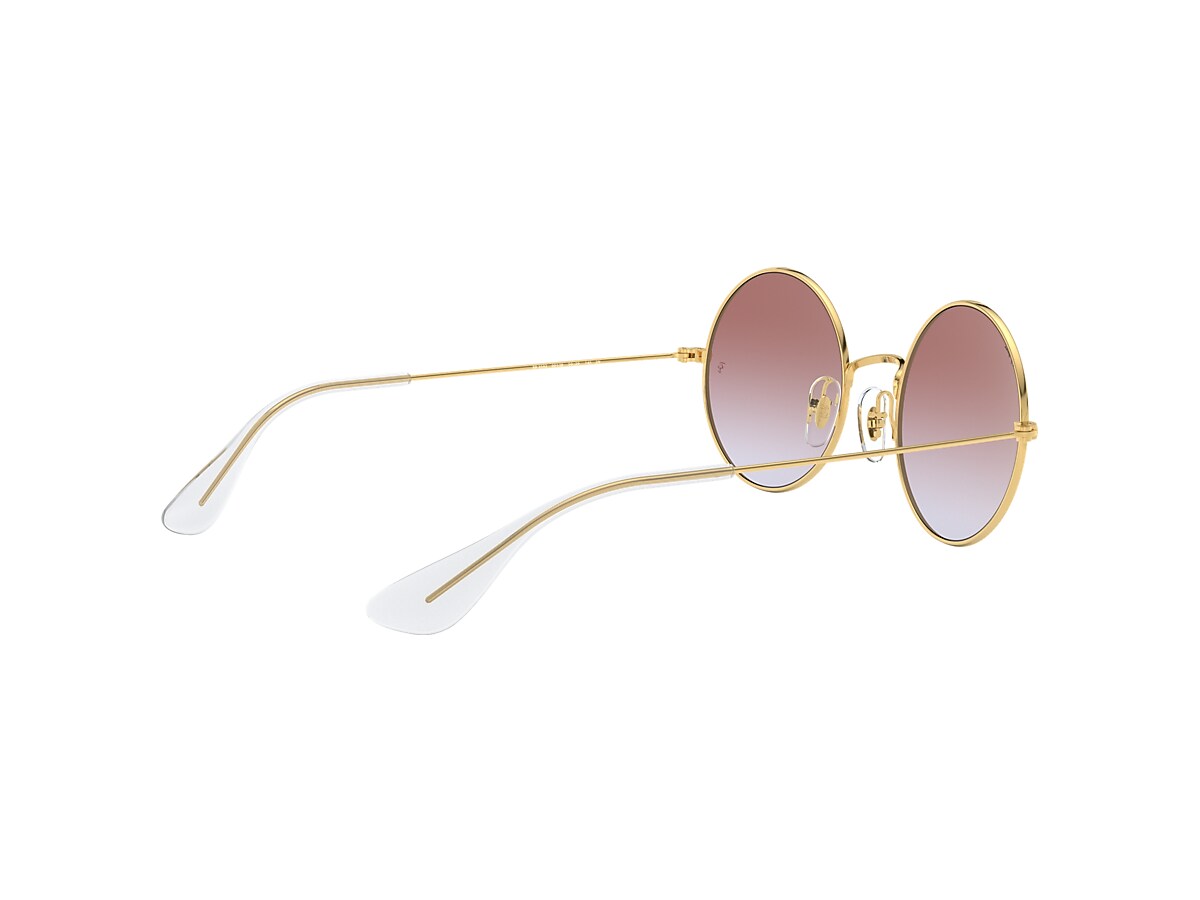 Ray-ban RB3592 001/13 55□20 145 2N JA-JO Sunglasses in Arista Gold and Blue - RB3592 | Ray-Ban®