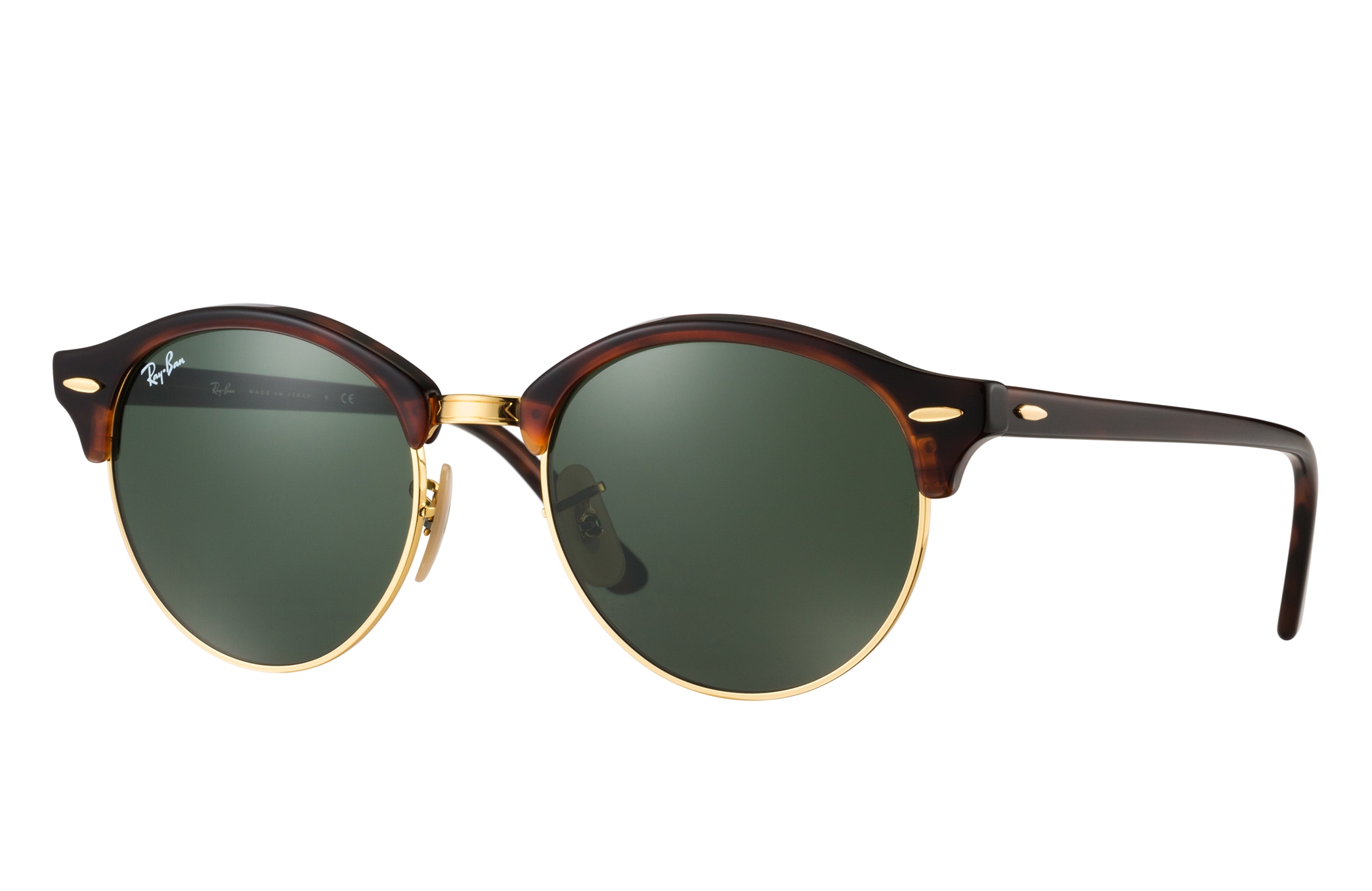 acetate round sunglasses