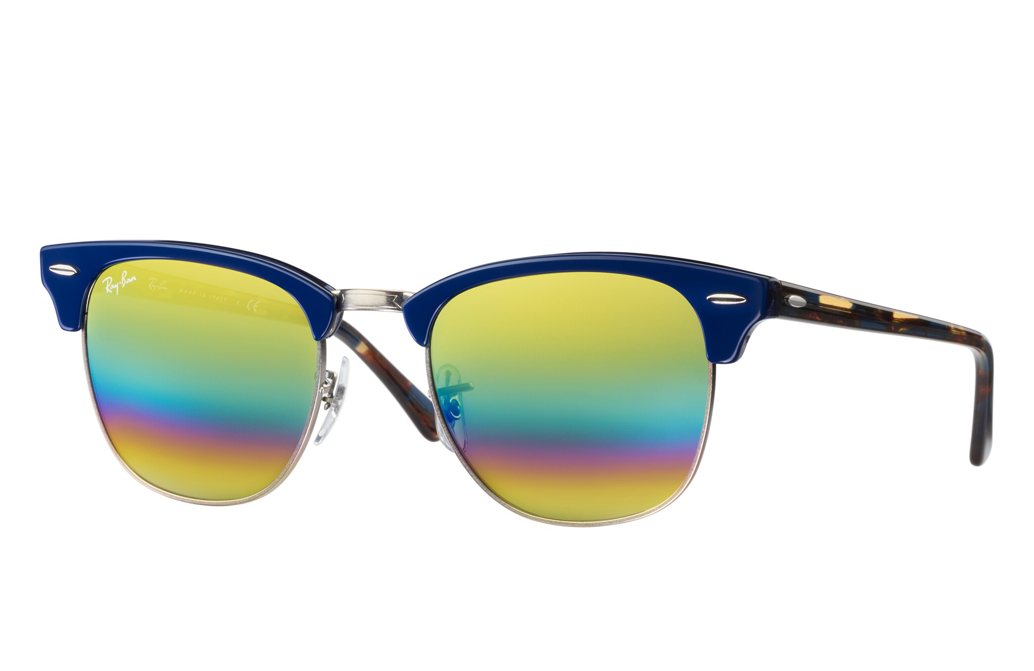 ray ban clubmaster mineral flash lenses