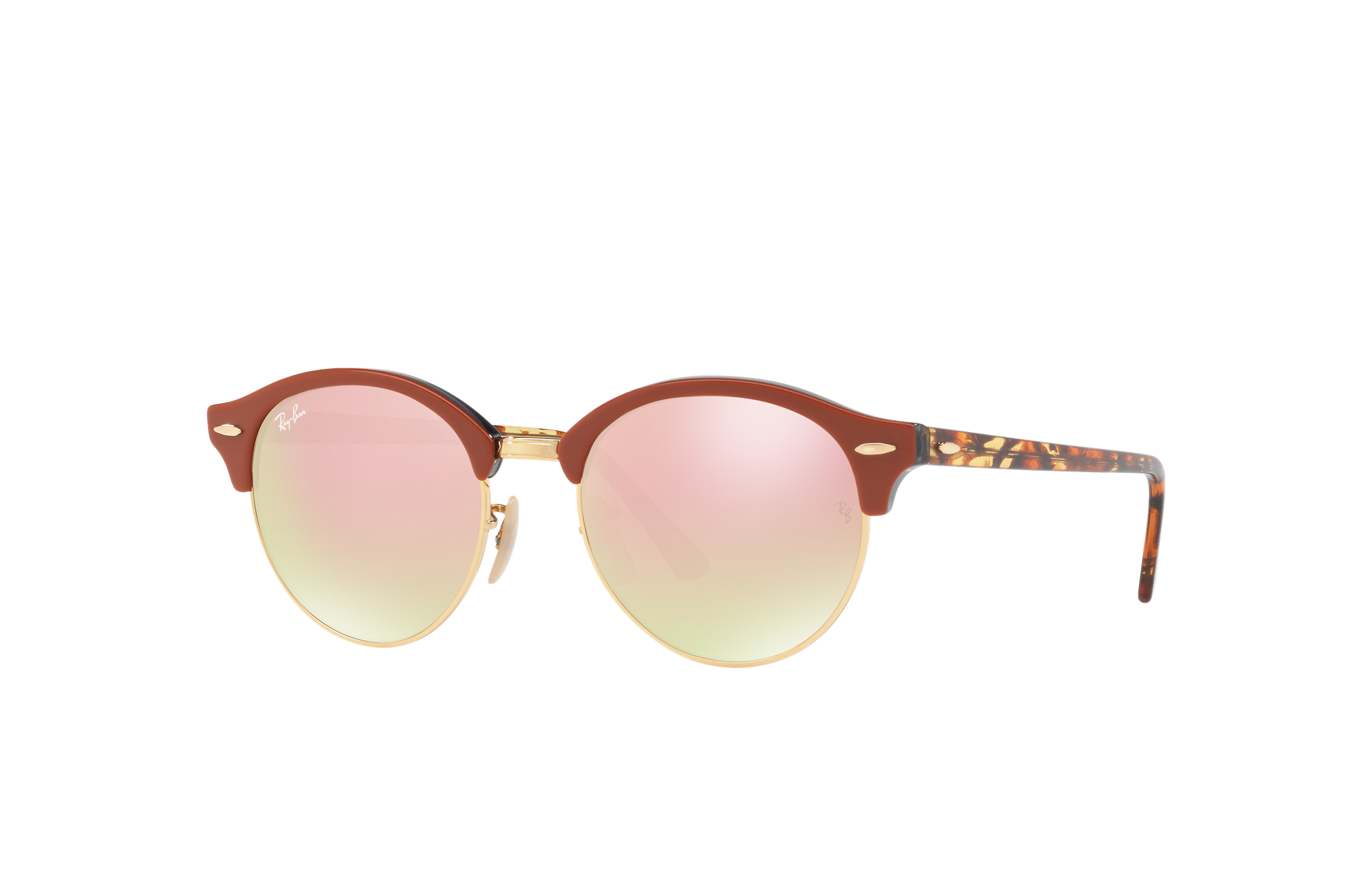 ray ban clubround flash lenses