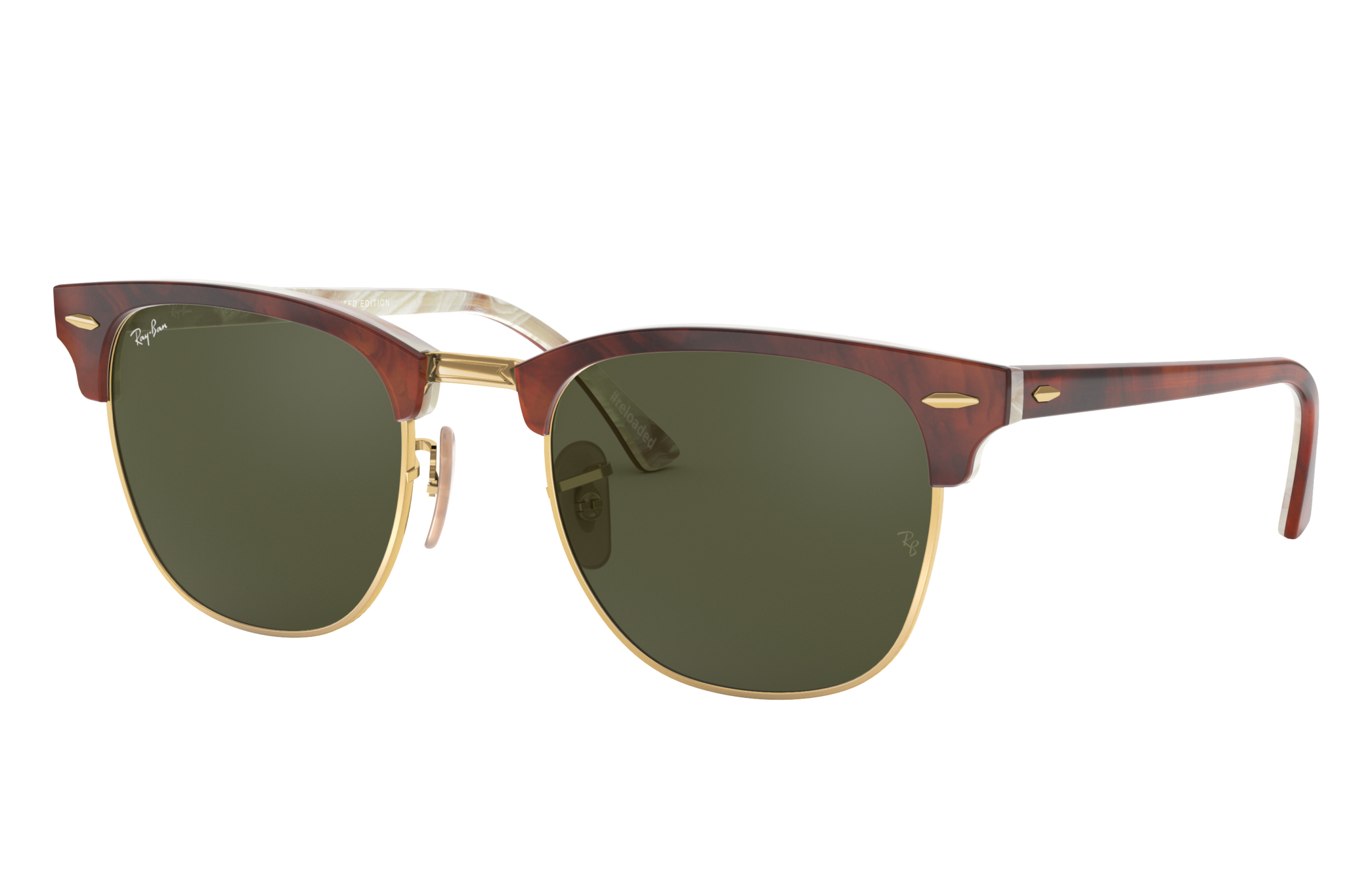 ray ban aviator sunglasses gold frame brown lenses