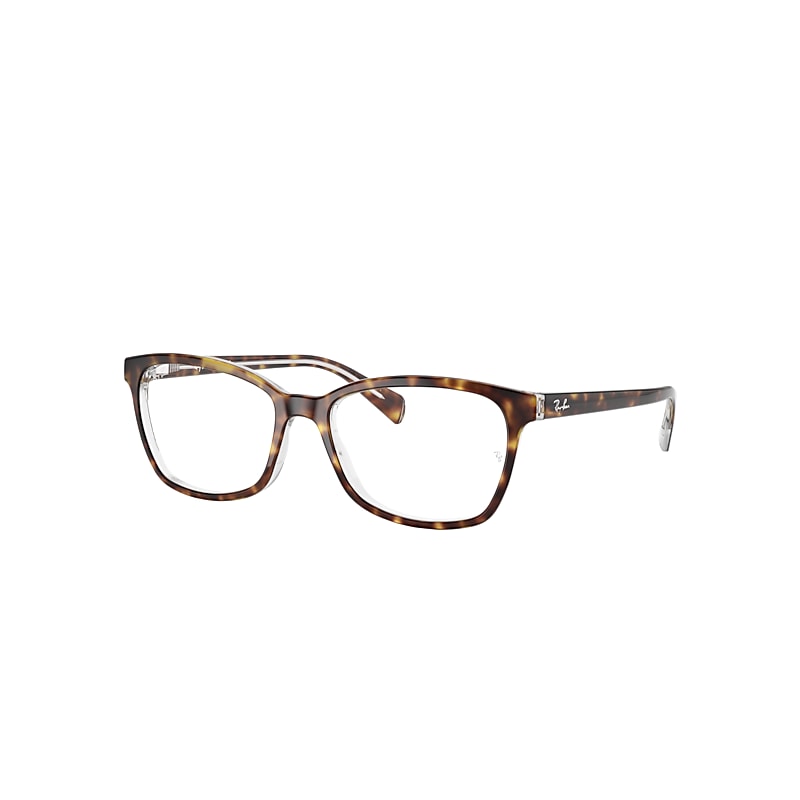 Ray-Ban Rb5362 Optics Eyeglasses Tortoise Frame Clear Lenses 52-17