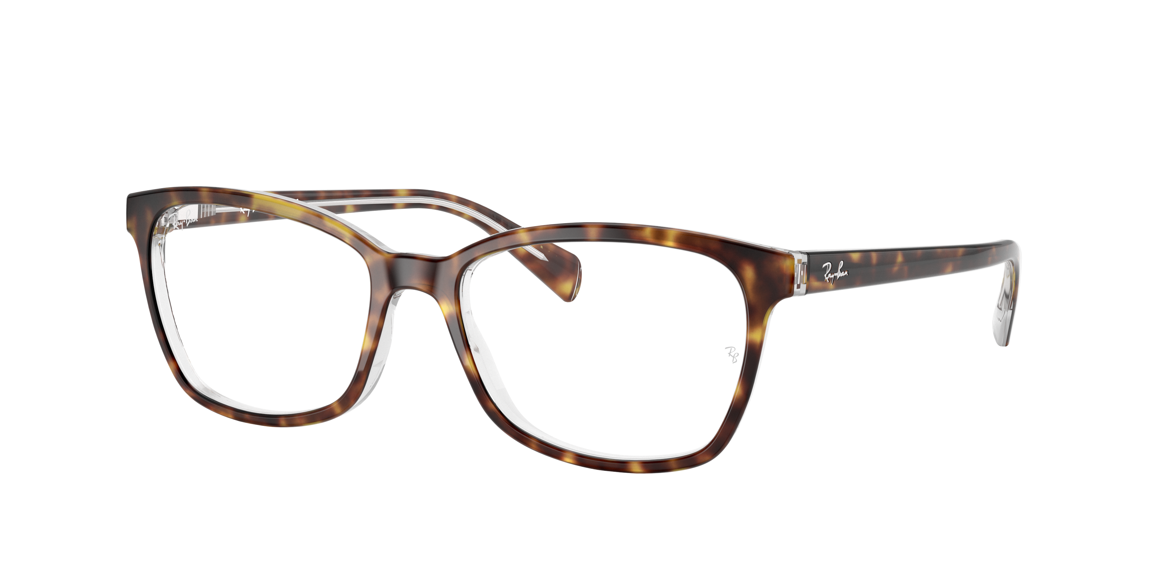 Rb5362 Optics Eyeglasses with Havana On Transparent Frame | Ray-Ban®