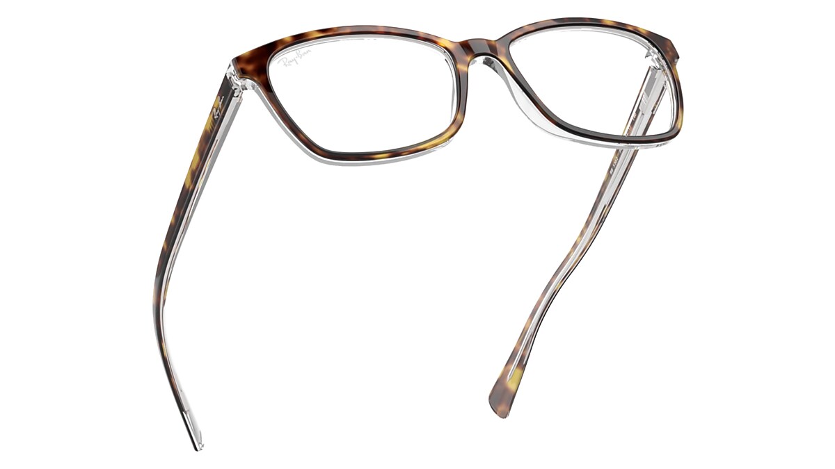 RB5362 OPTICS Eyeglasses with Havana On Transparent Frame - RB5362 