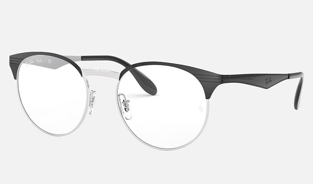 メガネ Ray-Ban RB6406-2861 l Frame Eyeglasses RB6406 Eyeglasses with Black Frame - RB6406 | Ray-Ban®