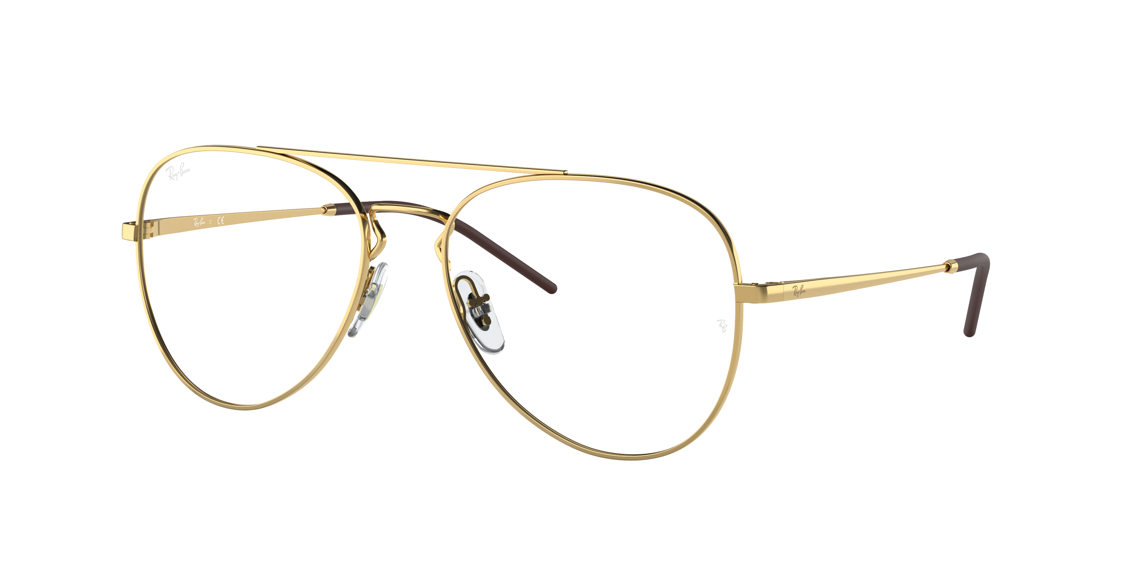 Ray-Ban eyeglasses RB6413 Gold - Metal 