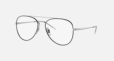 Ray Bans RB6413 Aviator Optics Eyeglasses Frames Reading Glasses Frames RB6413 OPTICS Eyeglasses with Arista Gold Frame - RB6413  main image 3