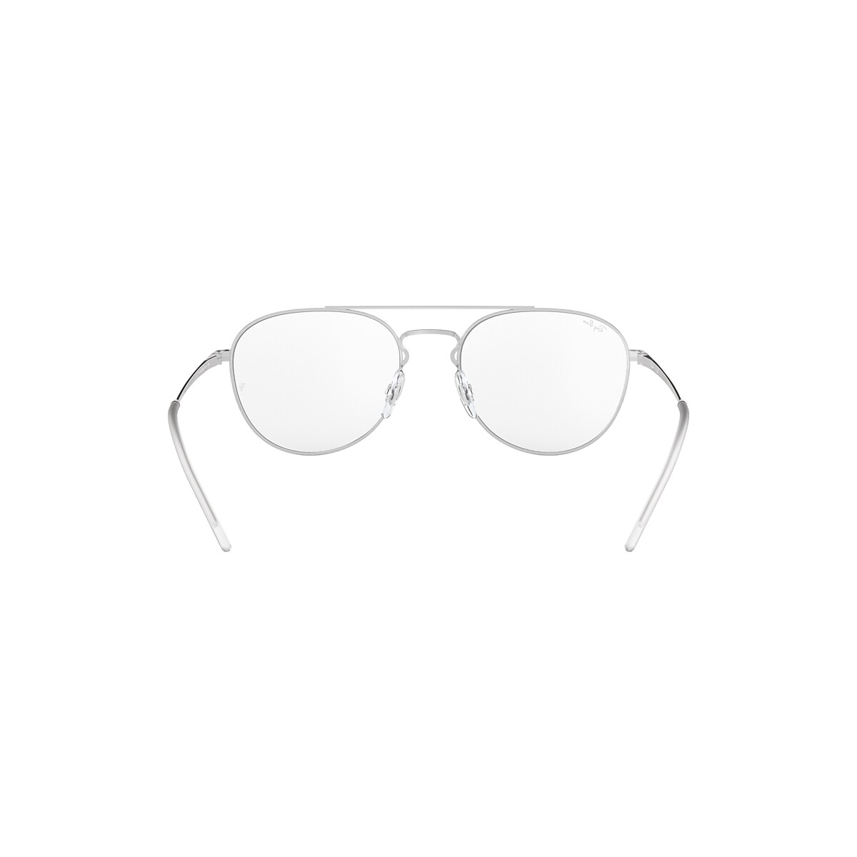 ひらりんページ RB6414 OPTICS Eyeglasses with Black On Silver Frame - RB6414