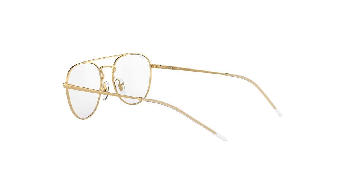 RB6414 OPTICS Eyeglasses with Blue On Gold Frame - RB6414 | Ray 