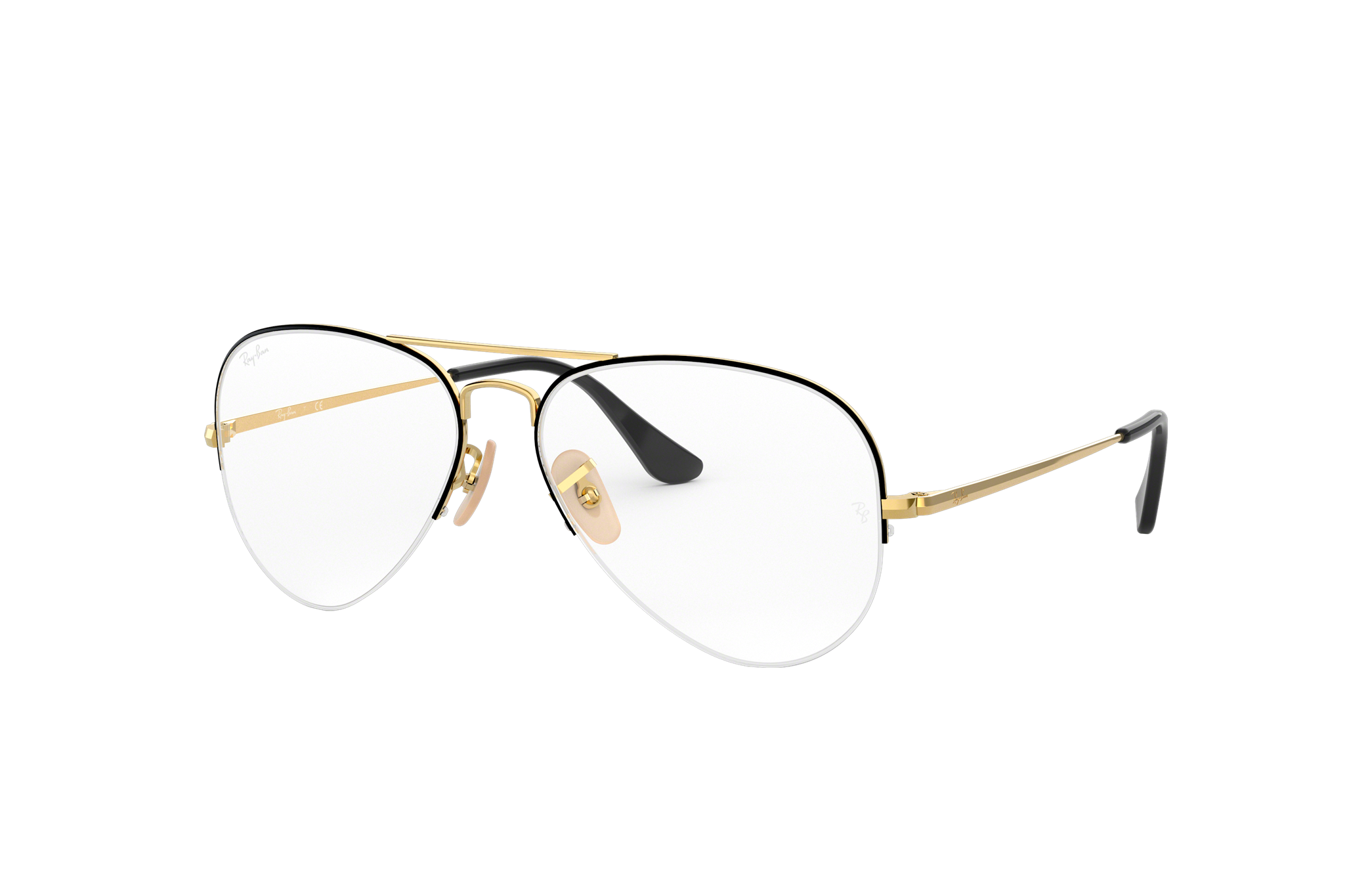 ray ban aviator gaze glasses