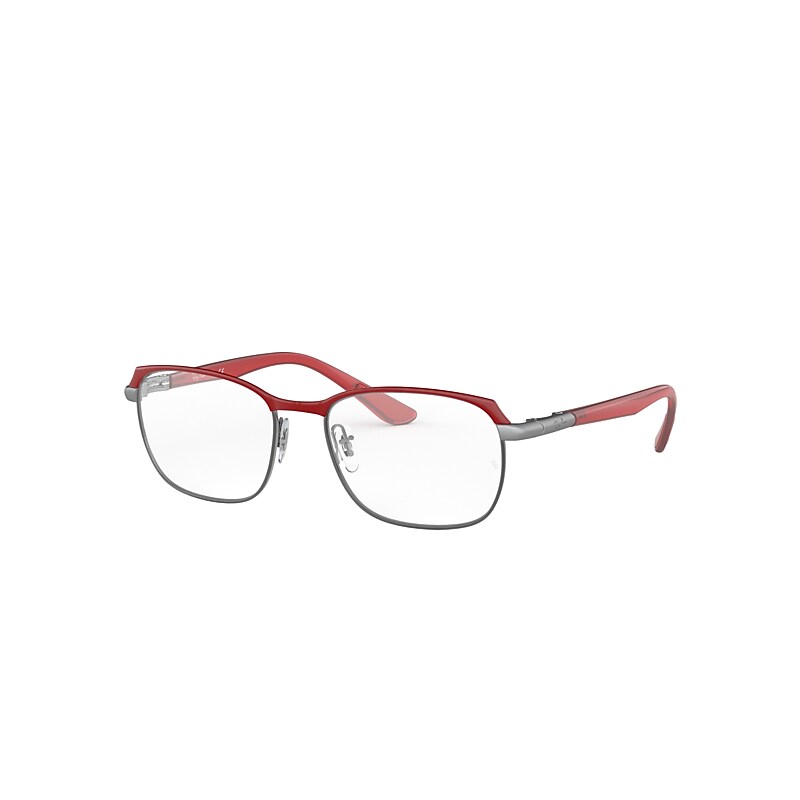 Ray-Ban Rb6420 Eyeglasses Bordeaux Frame Clear Lenses Polarized 52-17