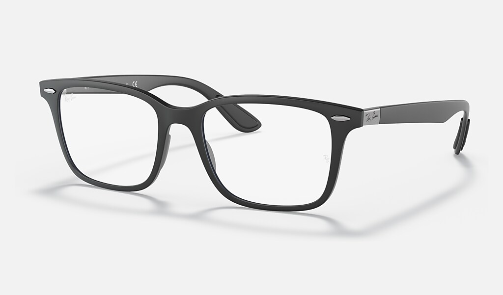 Rb7144 Optics Eyeglasses with Black Frame | Ray-Ban®