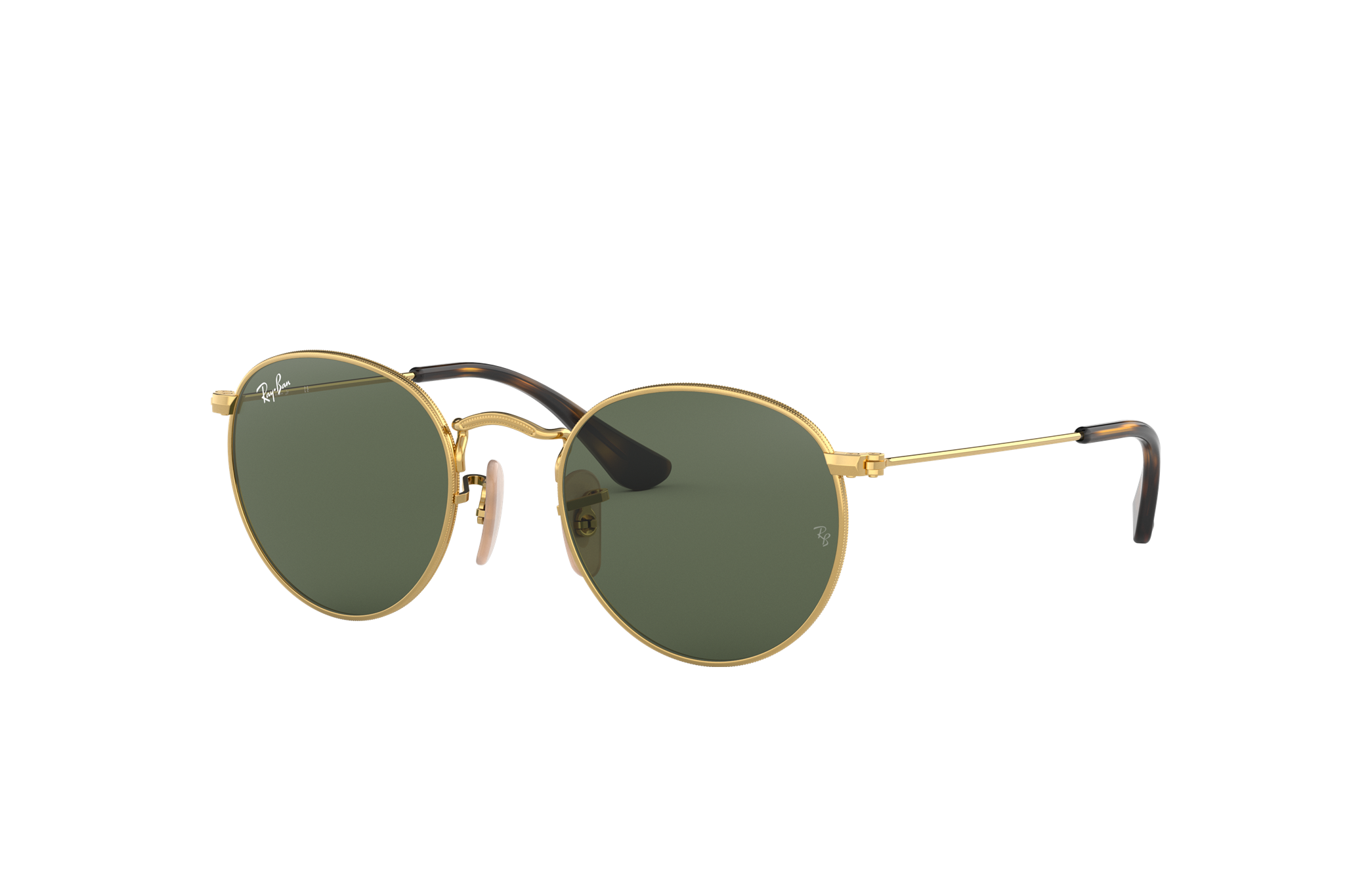 round metal junior ray ban