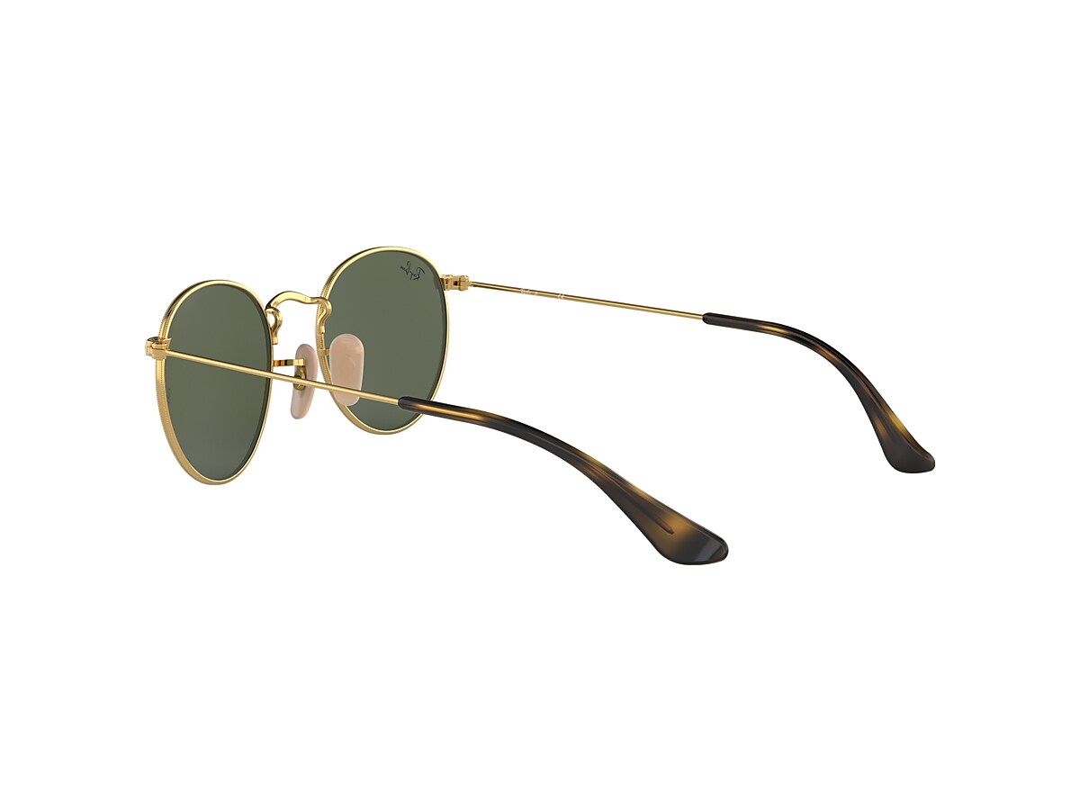Brother I will be strong Lao ROUND KIDS Sunglasses in Gold and Green - RB9547S | Ray-Ban® US