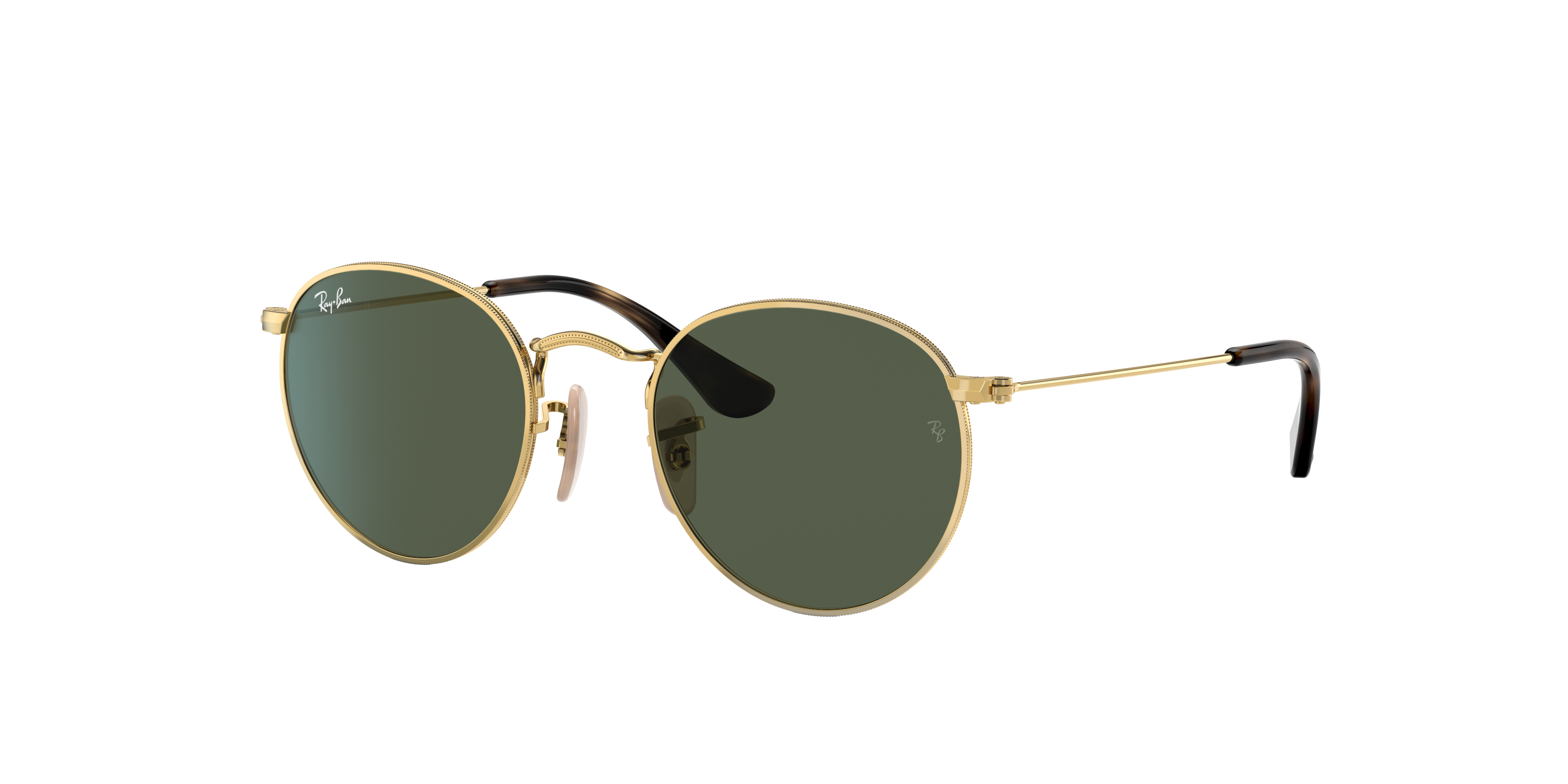 Ray-Ban Round Metal Junior RB9547S Gold 