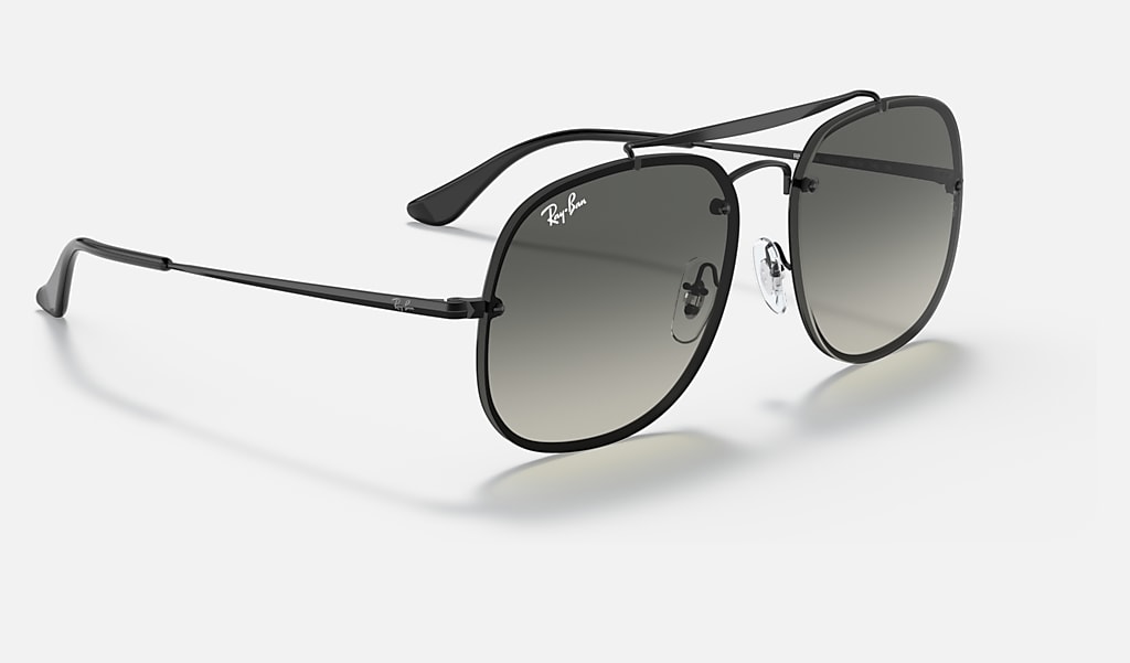 Blaze General Sunglasses in Black and Grey | Ray-Ban®