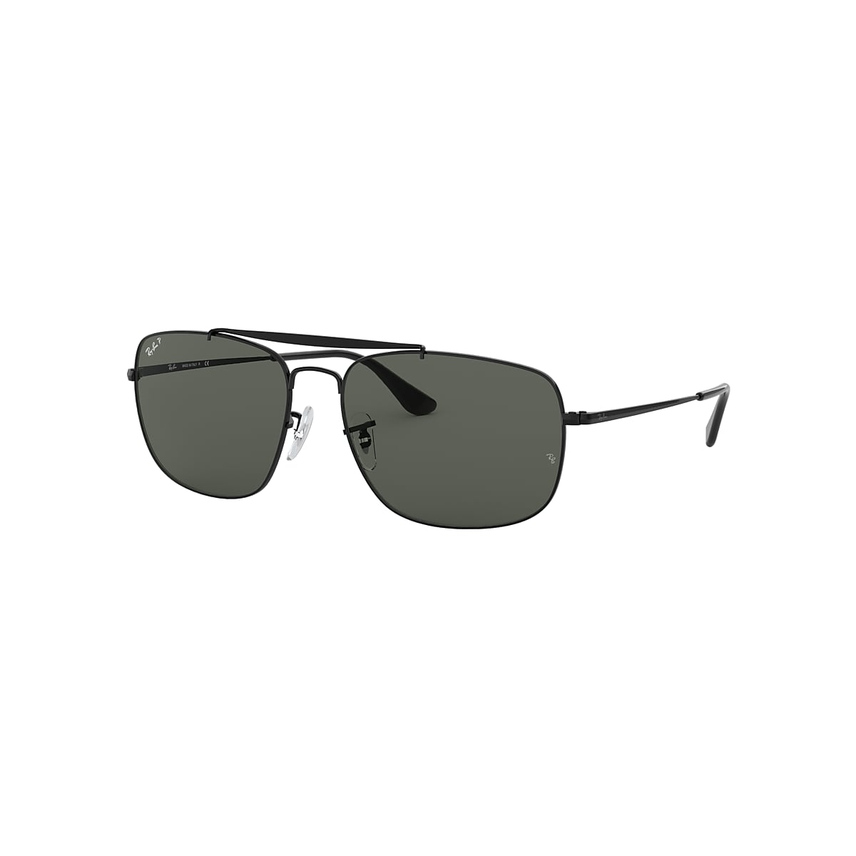 Ray-Ban RB 3560 サングラス THE COLONEL COLONEL Sunglasses in Black and G-15 Green - RB3560 | Ray