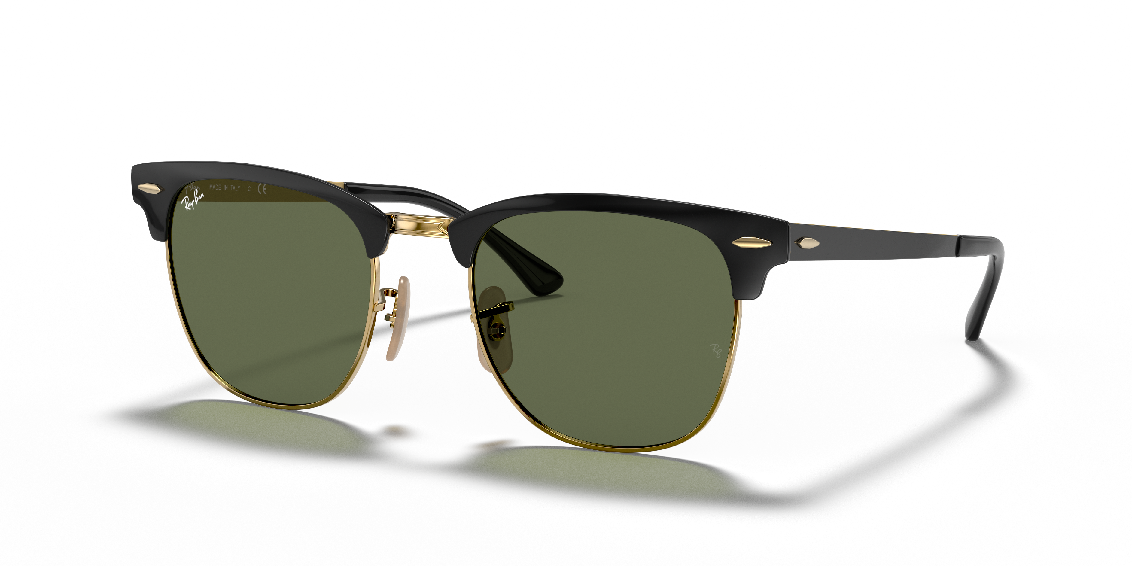 clubmaster classic ray bans polarized