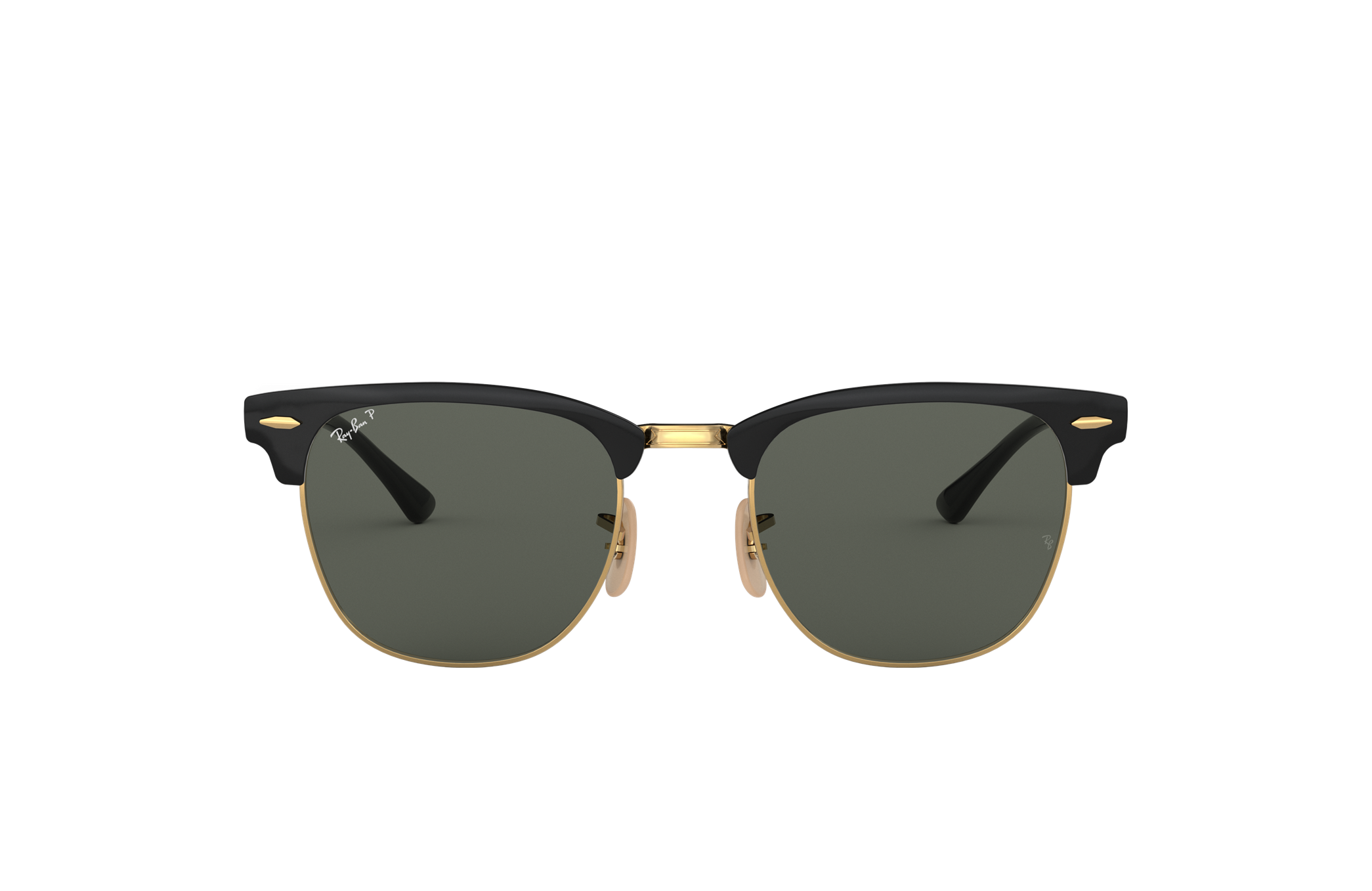 ray ban clubmaster metal black and gold