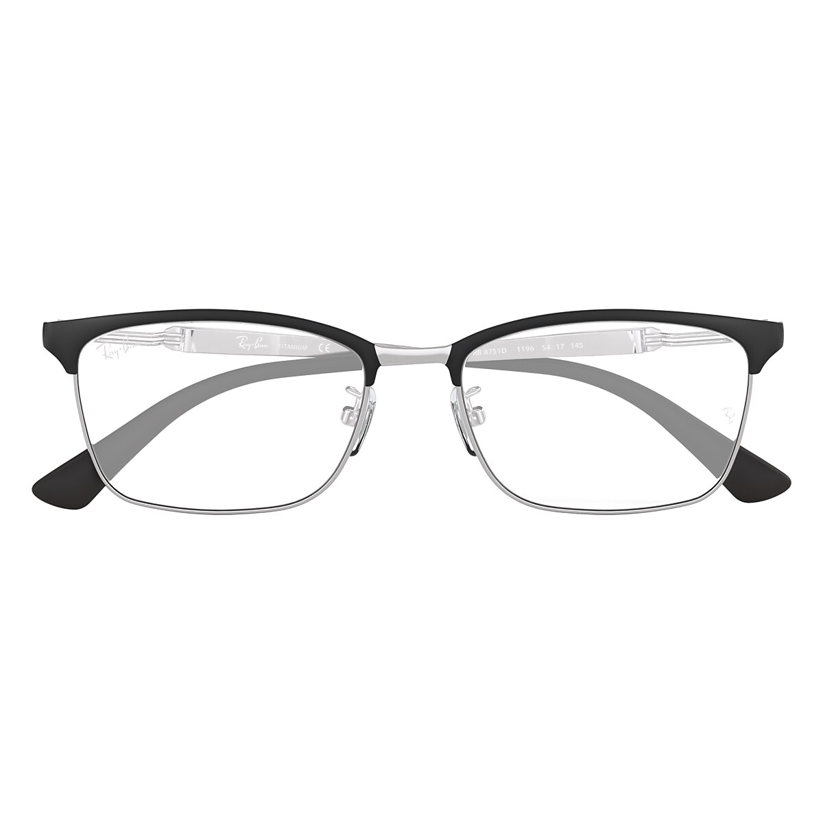 レイバン公式ストア】 Ray-Ban® RB8751 OPTICS メガネ | ブラック
