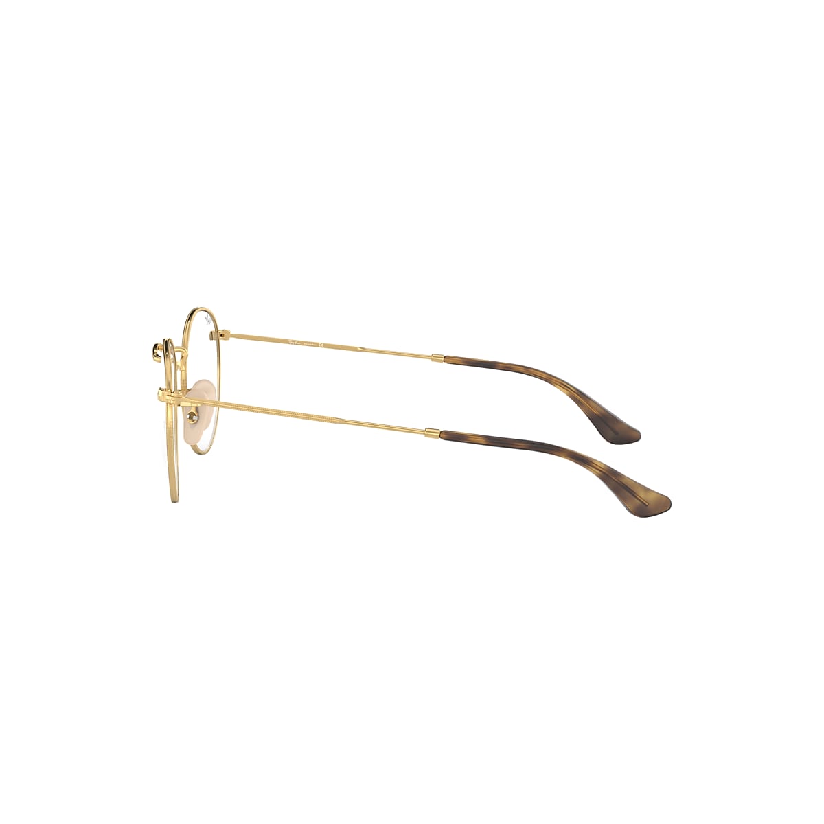メガネ Ray Ban Unisex OPTICAL (0RX3447V 2991 GOLD ON TOP BLACK) NEW Ray Ban RB3447V 2991 Unisex Black/Gold Round Eyeglasses