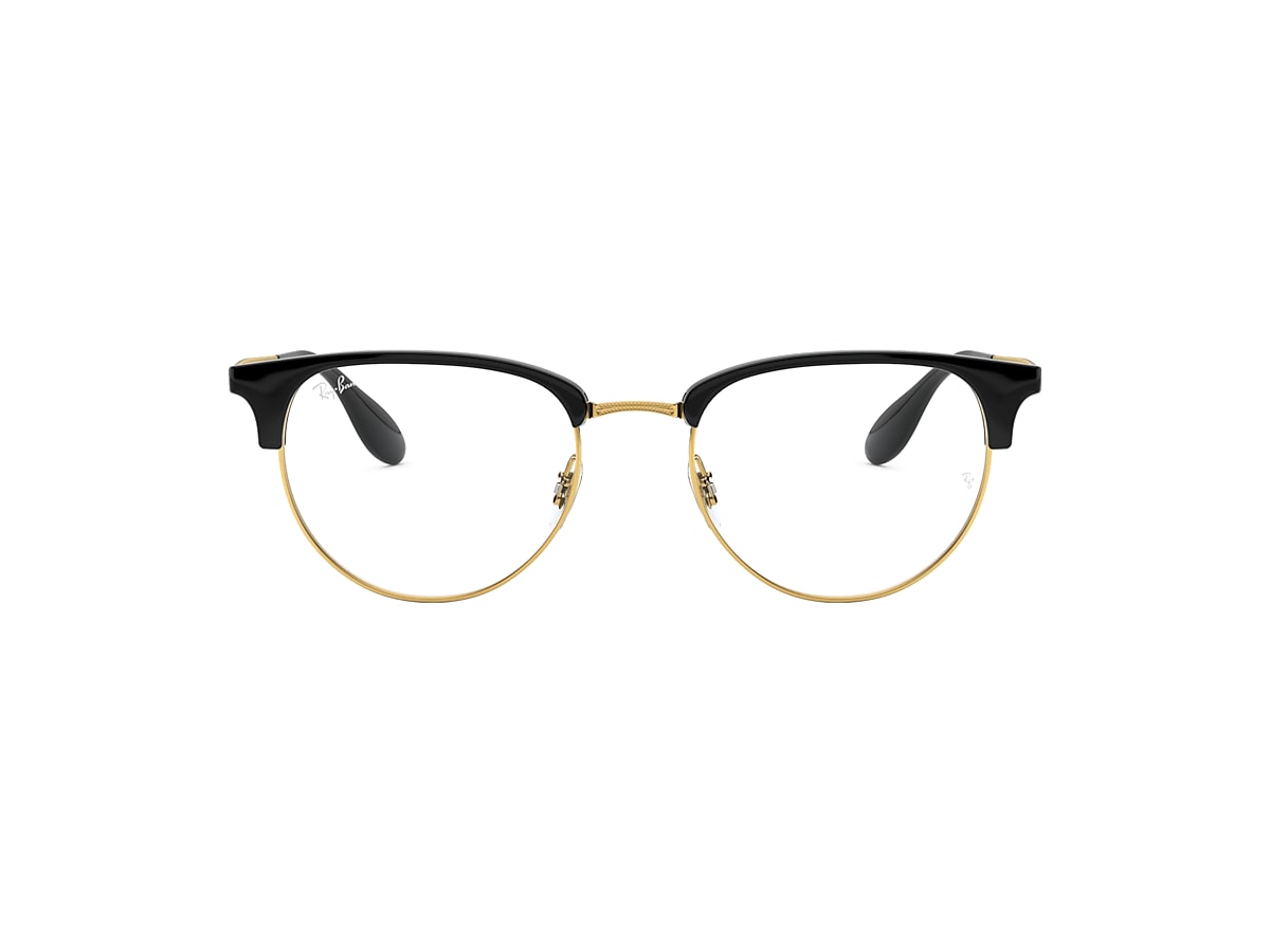 Rb6396 Optics Eyeglasses with Black On Gold Frame | Ray-Ban®