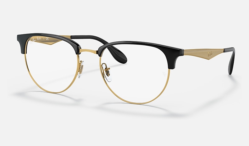 RB6396 OPTICS Eyeglasses with Black On Gold Frame - RB6396 | Ray-Ban®