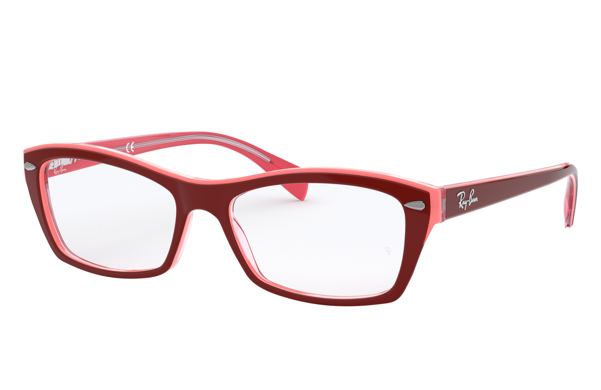 Rb5255 Eyeglasses with Purple-Reddish Frame - RB5255 | Ray-Ban®