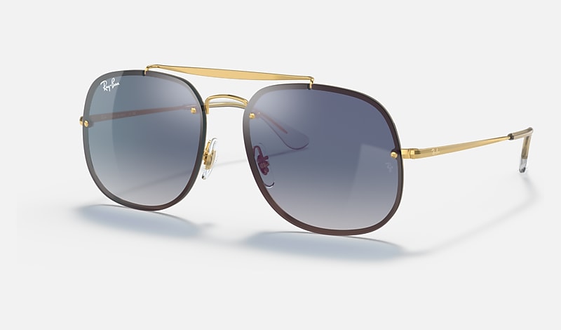 Afscheid droog Plunderen BLAZE GENERAL Sunglasses in Gold and Blue - RB3583N | Ray-Ban® US