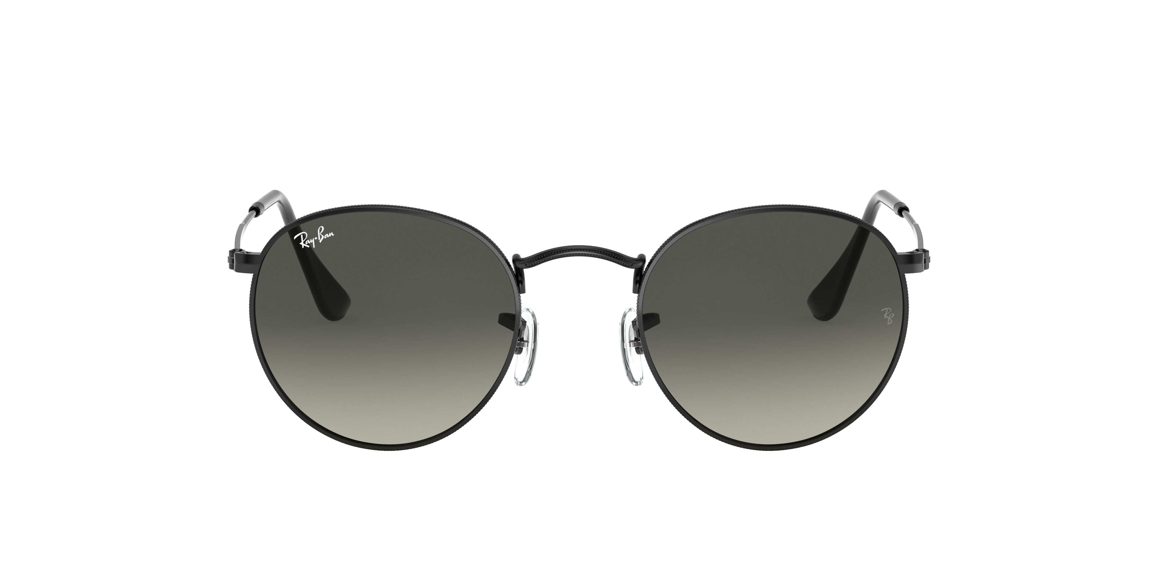 ray ban round sunglasses black