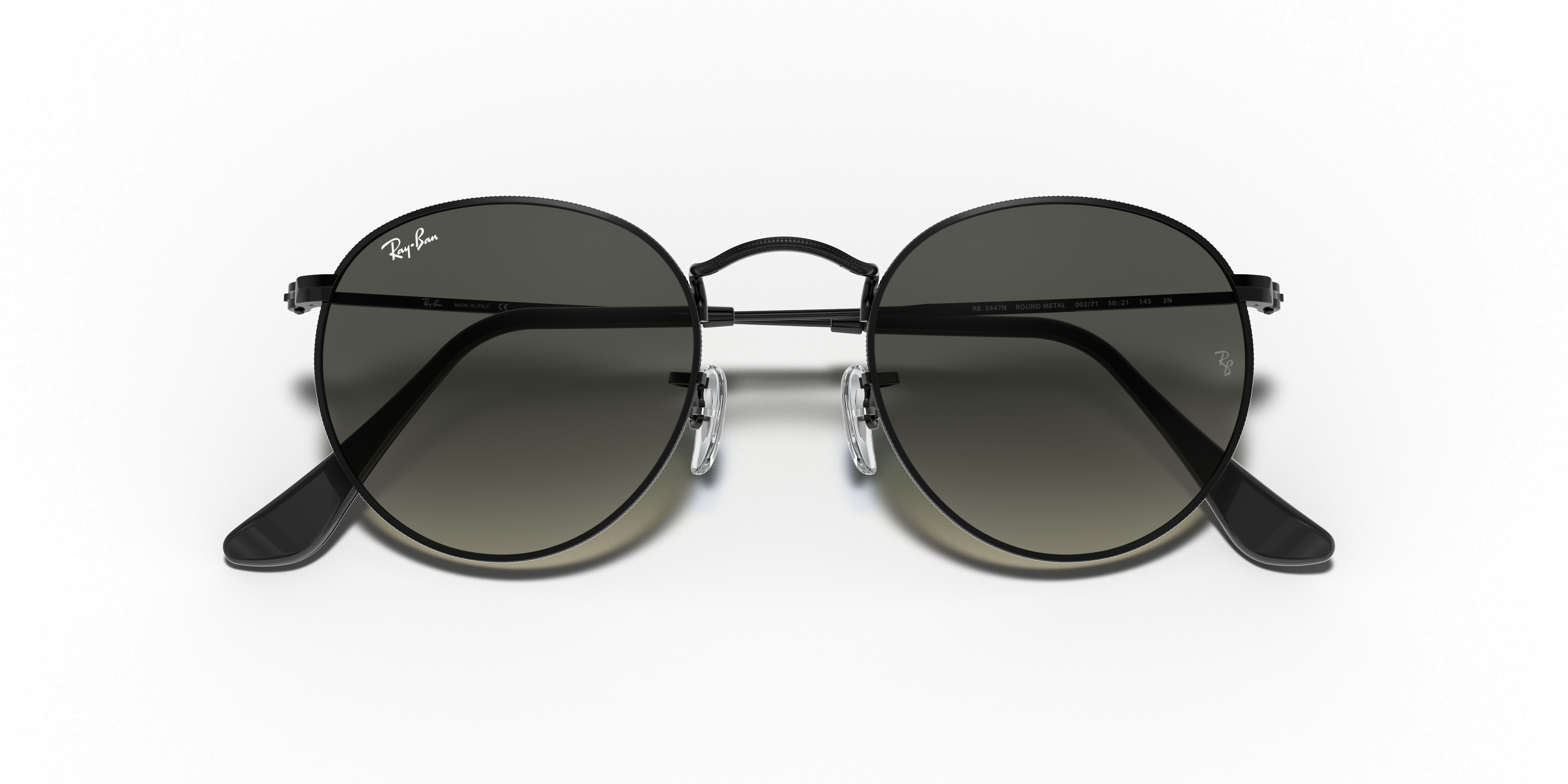 ray ban flat round