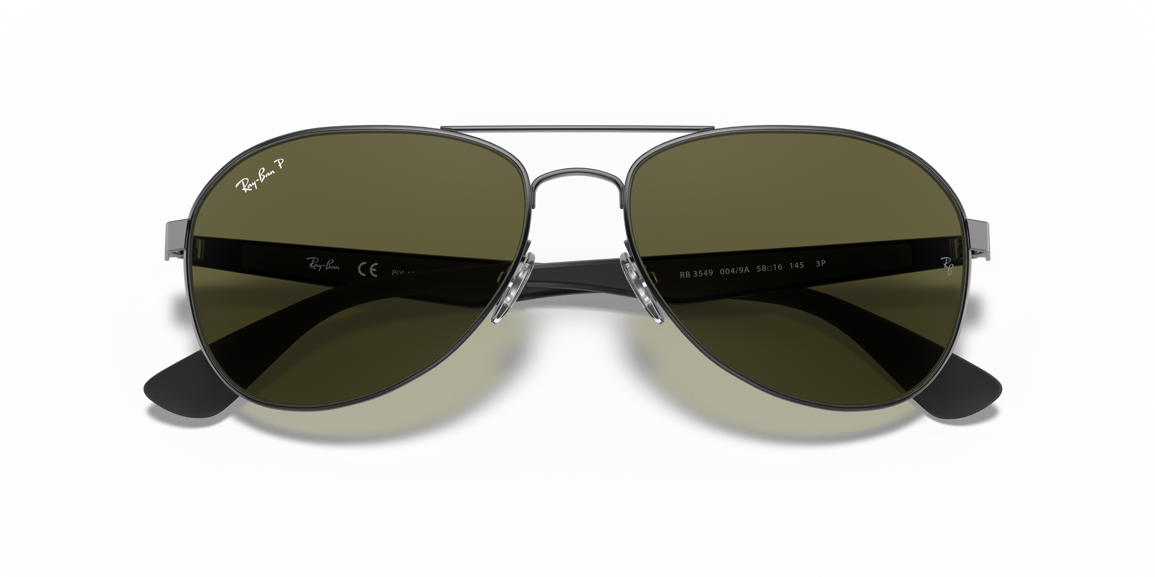 Rb3549 Sunglasses in Gunmetal and Green | Ray-Ban®
