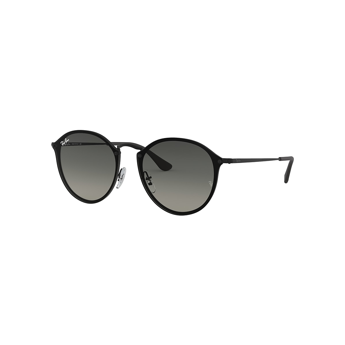 BLAZE ROUND Sunglasses in Black and Grey Gradient RB3574N Ray Ban EU