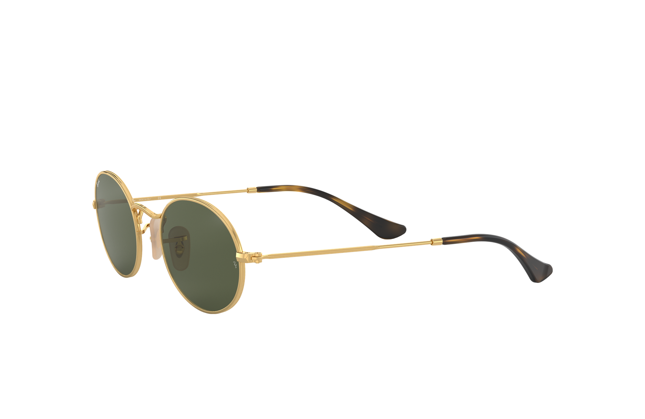 Ray Ban Ovale zonnebril volledige print casual uitstraling Accessoires Zonnebrillen Ovale zonnebrillen 