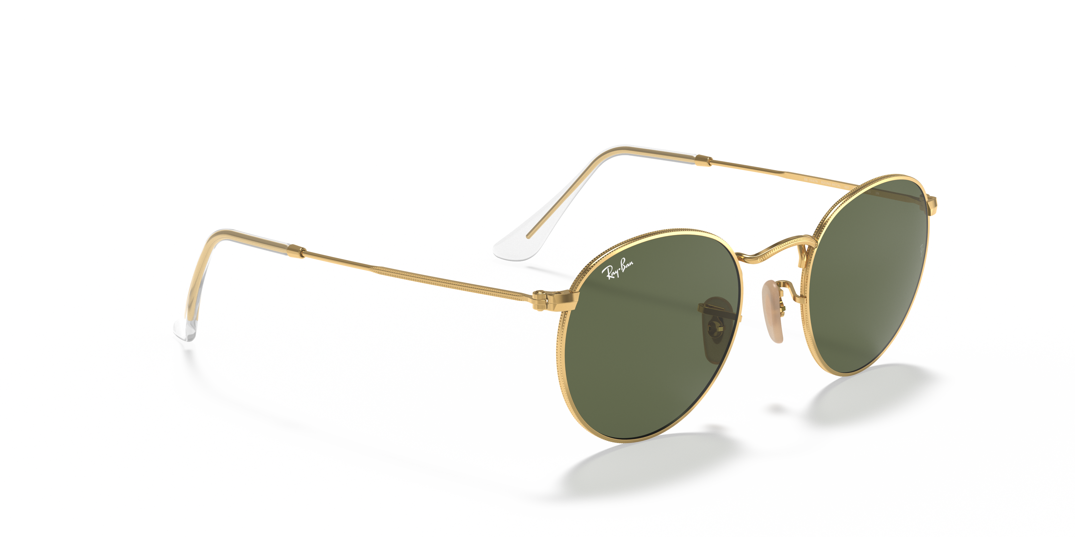 difference between ray ban round flat and round metal