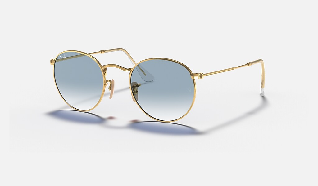 ray ban gold rim