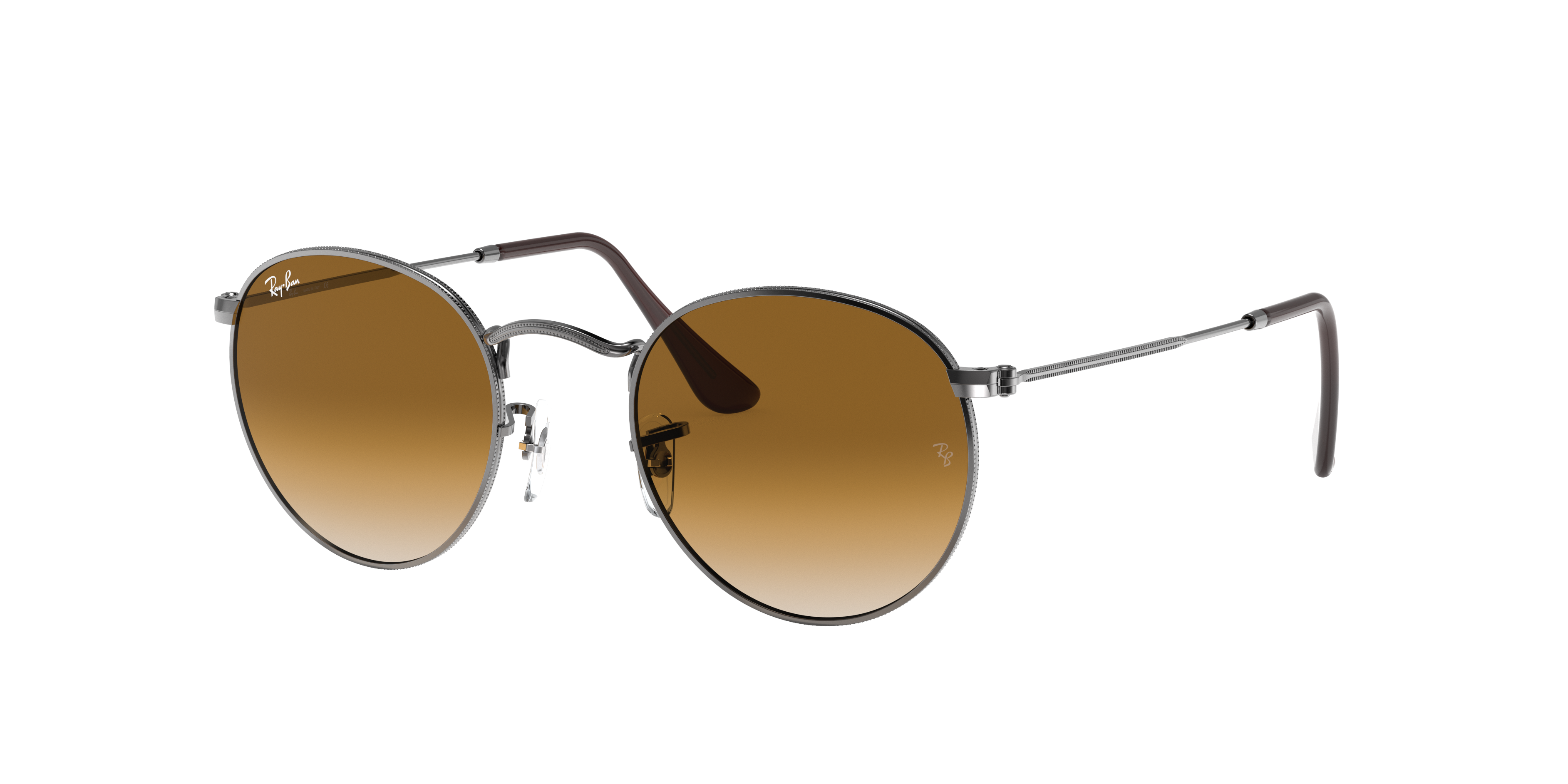 ray ban flat round