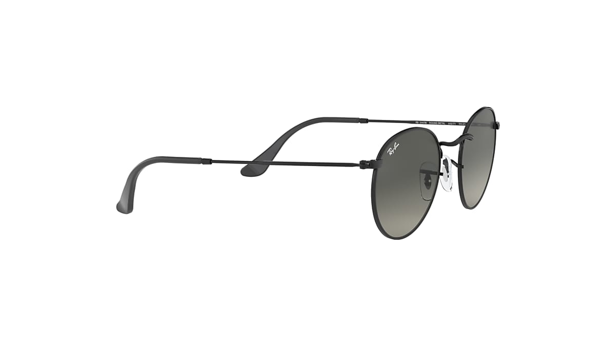 ROUND FLAT LENSES Sunglasses in Black and Grey - Ray-Ban