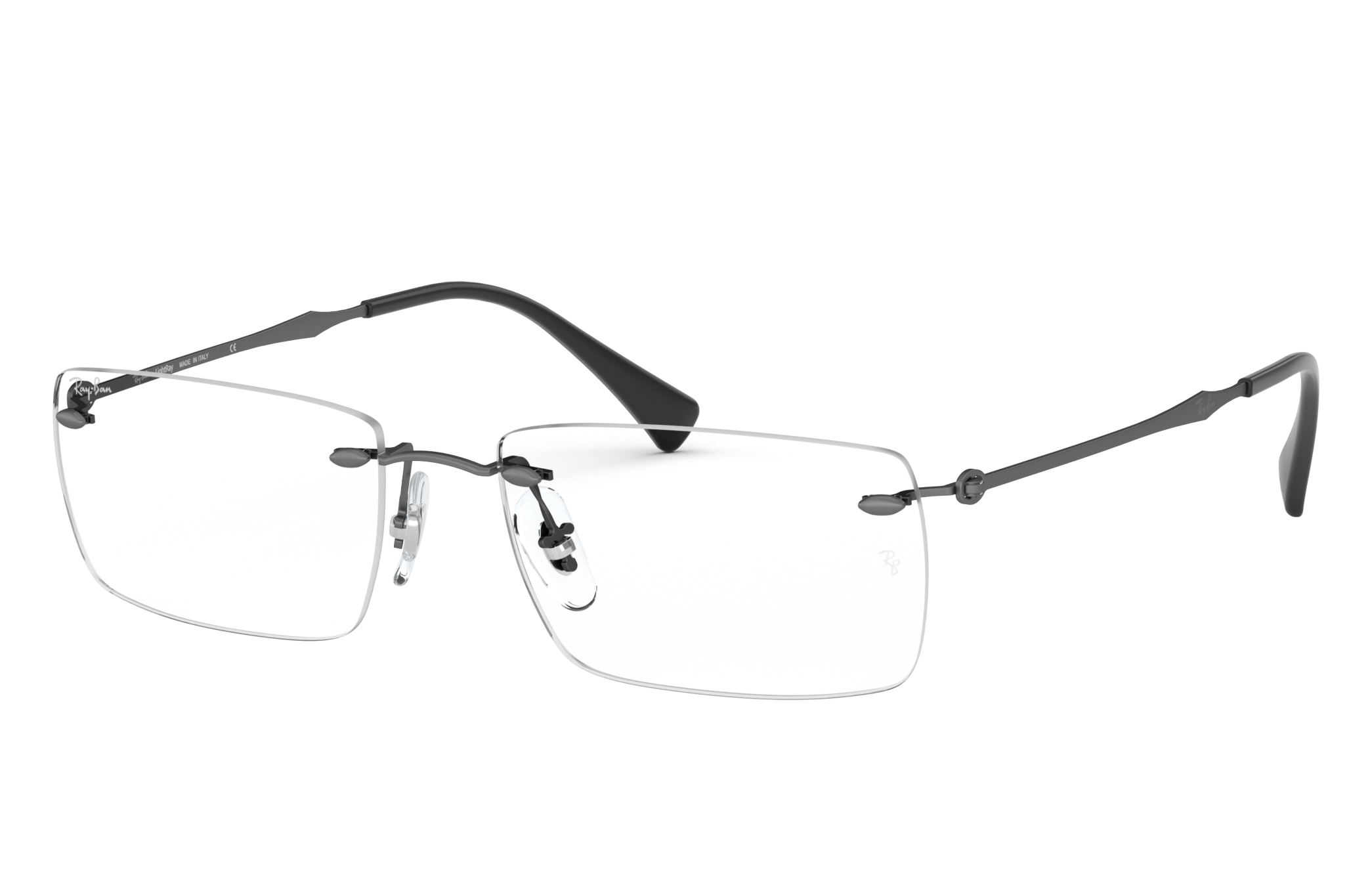 ray ban rimless prescription glasses