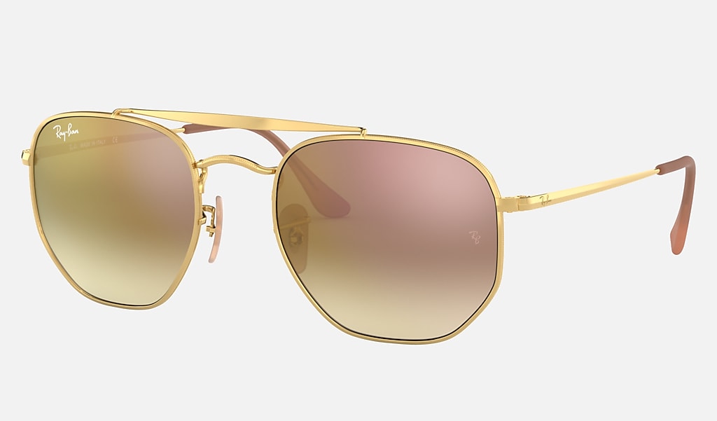 Marshal Sunglasses in Gold and Copper | Ray-Ban®