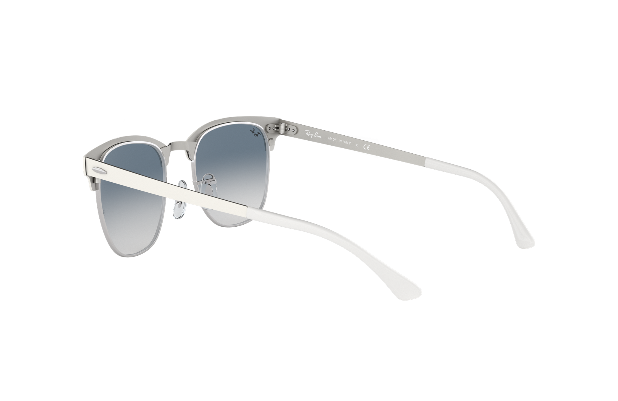 ray ban white rim