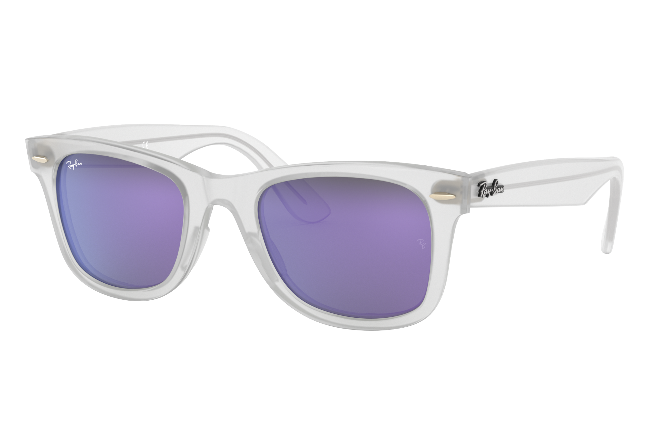 transparent wayfarer