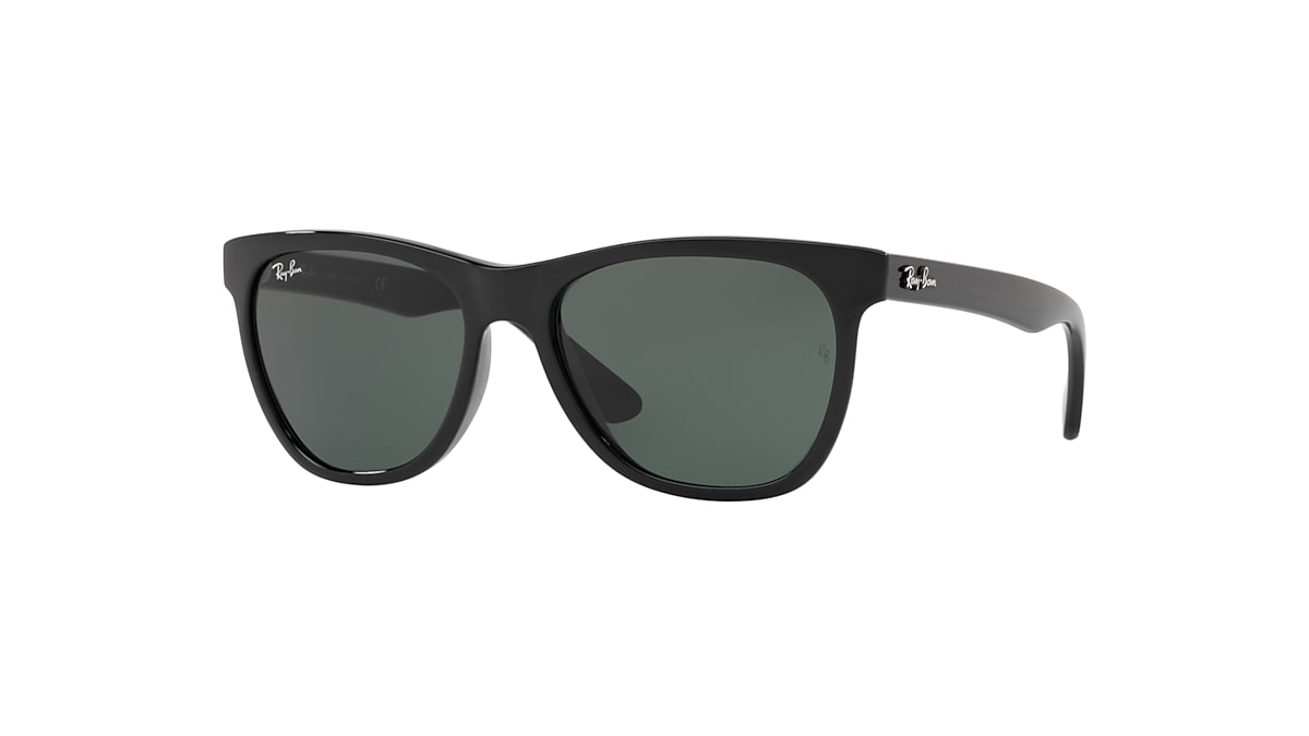 Middelen nakoming Gedeeltelijk Rb4184 Sunglasses in Black and Green | Ray-Ban®