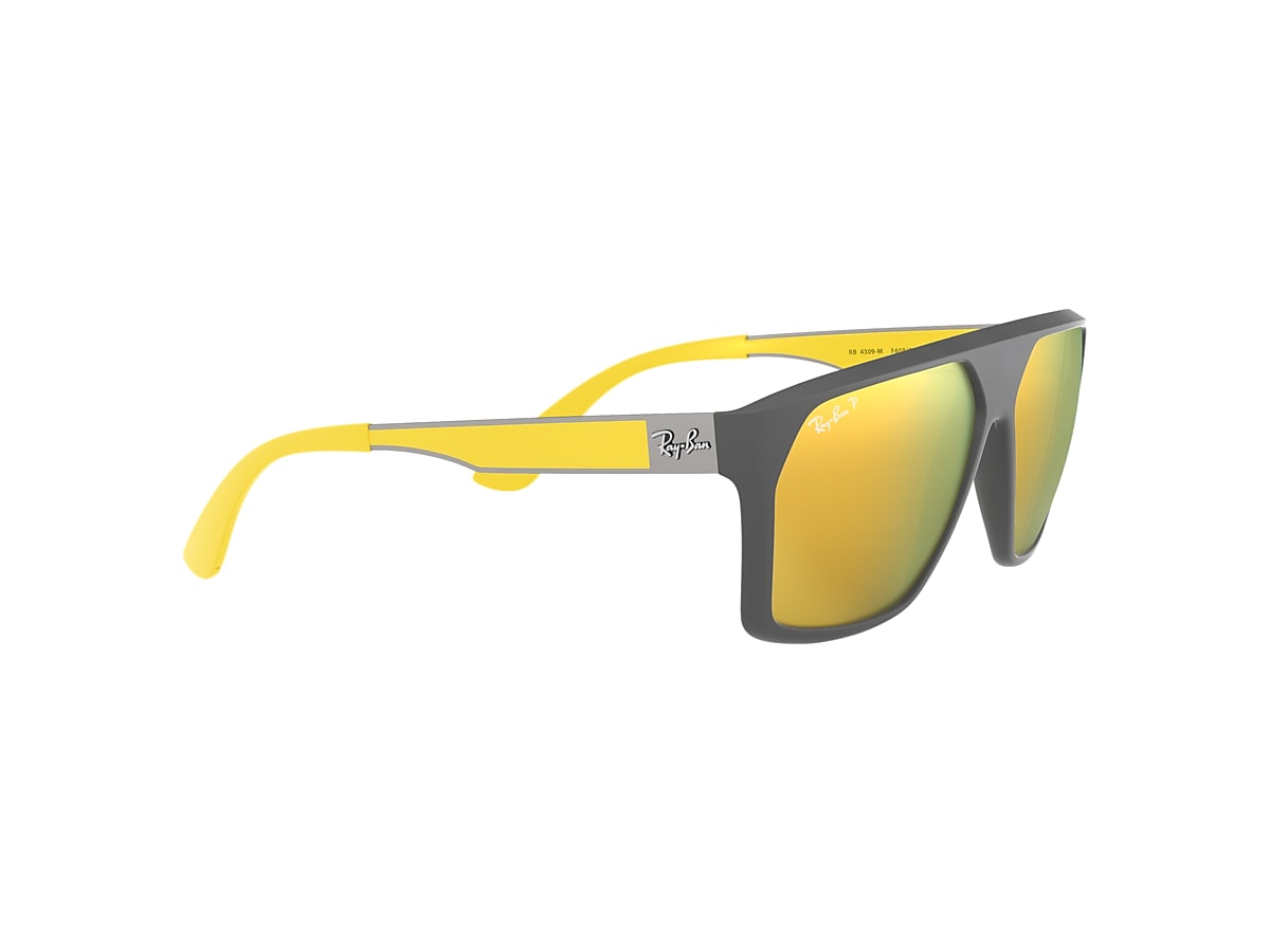 dividend wees onder de indruk Afm RB4309M SCUDERIA FERRARI COLLECTION Sunglasses in Grey and Gold - RB4309M |  Ray-Ban® US