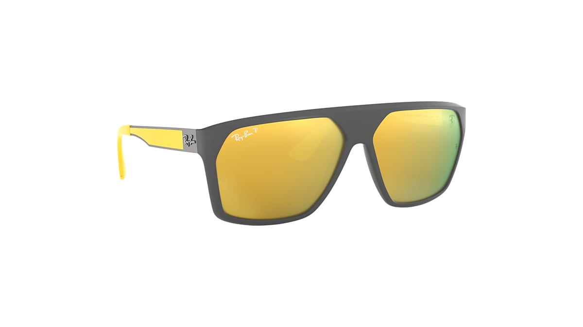 dividend wees onder de indruk Afm RB4309M SCUDERIA FERRARI COLLECTION Sunglasses in Grey and Gold - RB4309M |  Ray-Ban® US