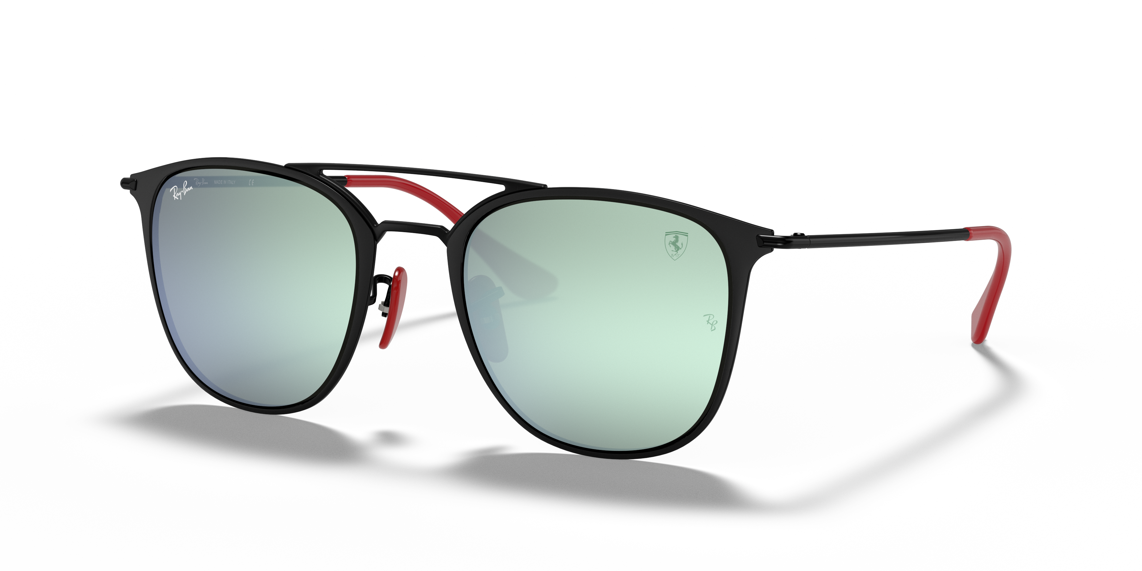 ray ban justin polarized grey gradient