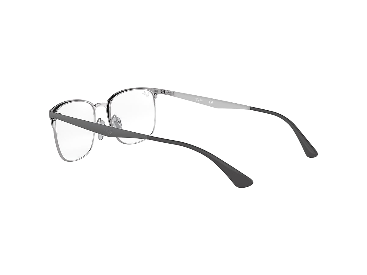 RB6421 OPTICS Eyeglasses with Grey On Silver Frame - RB6421 RB6421 OPTICS Eyeglasses with Grey On Silver Frame - RB6421