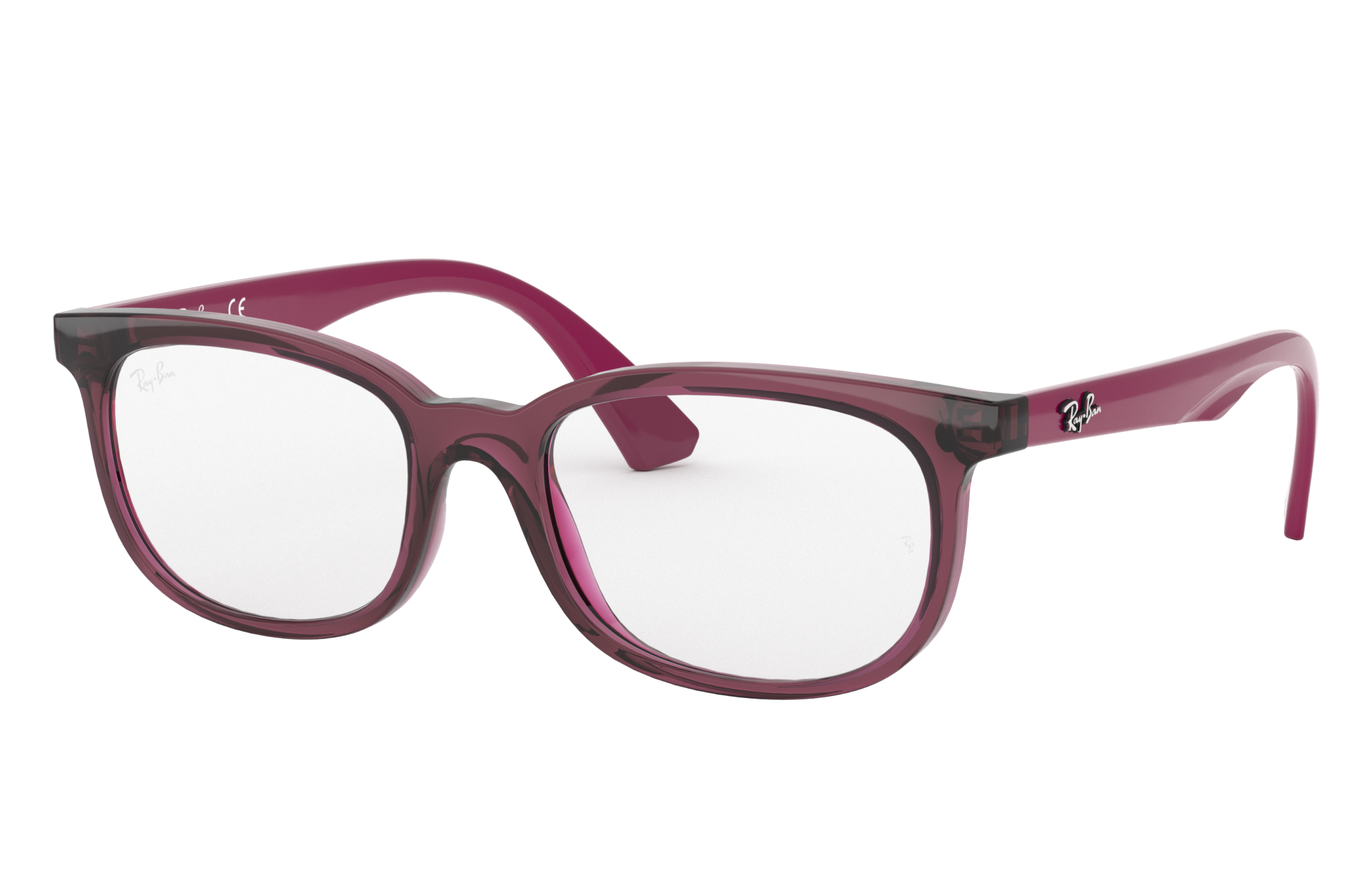 purple frame ray bans